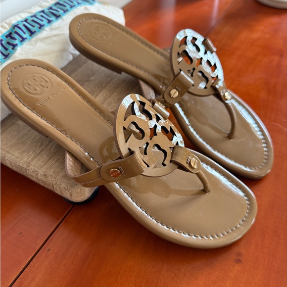 Tory Burch Miller Paten Sandal - Picture 3 of 9